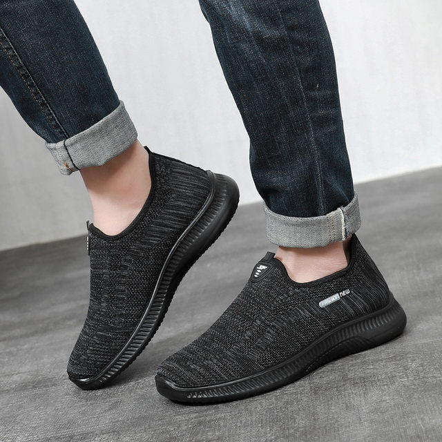 Old Beijing cloth shoes, breathable, deodorant, soft-soled casual shoes