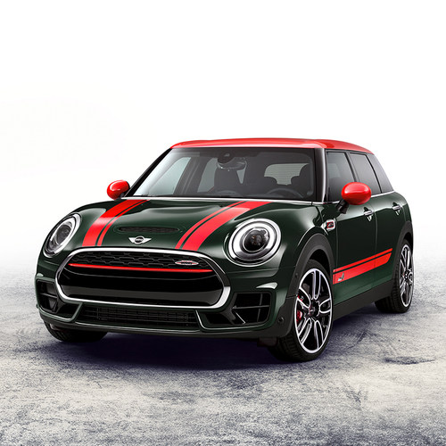 适用于迷你新一代mini CLUBMAN装饰F54拉力机盖车身贴纸拉花改装 - 图1