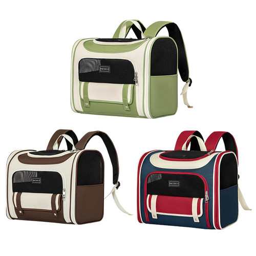 宠适PETSFIT猫包便携外出横包宠物狗出行双肩背包猫咪轻便横向包 - 图2