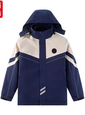 校服初中学生冬季冲锋衣