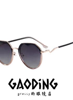 新款墨镜高级感男女爱心框多色