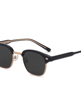 金属偏光太阳镜男复古