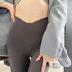 Cross V-Waist Shark Yoga Pants for Women to Control Belly and Make You Slim