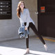 Black tight elastic pencil pants for women pencil magic pants