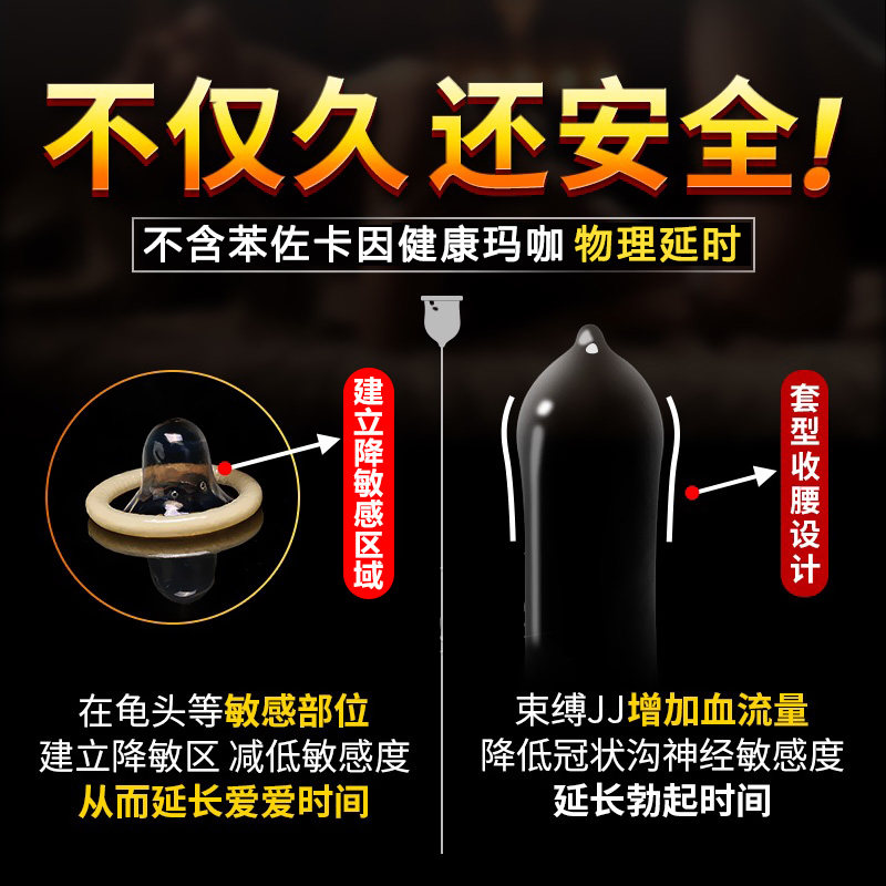 初感避孕套超薄男用冰火持久裸入女士0.01延时玻尿酸安全套套水润