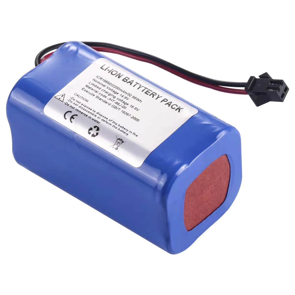 京柏JPD-300P超声胎儿监护仪电池ICR18650 2200mAh 14.8V充电电池 - 图0