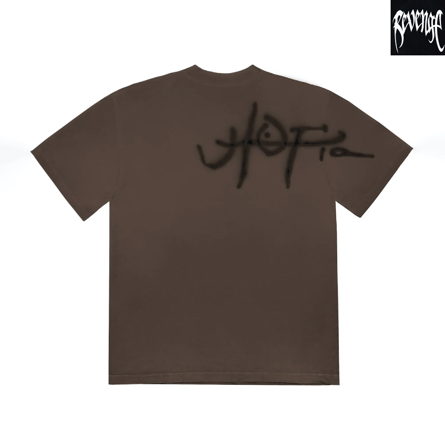 Travis Scott Utopia Tee ts 乌托邦C2面具款限定T恤 - 图0