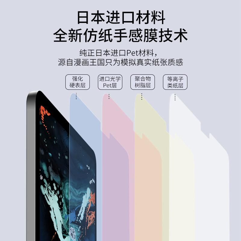 华为matepad11磁吸m5钢化m6类纸膜 凯昭数码平板电脑屏幕贴膜