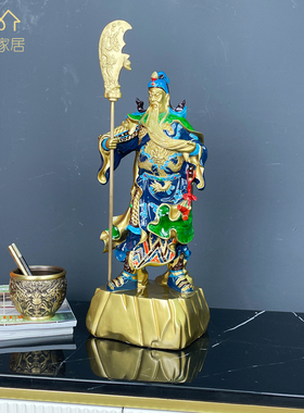 桃圆家居黄铜祝福新中式客厅