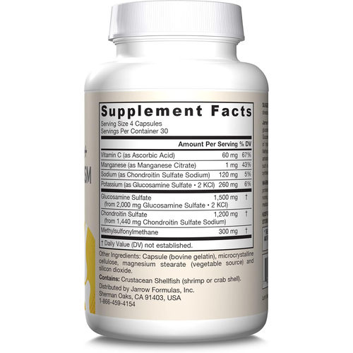 Jarrow Formulas Glucosamine + Chondroitin + MSM Joint Health - 图1