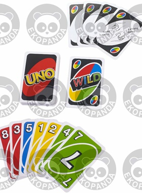 Mattel Games UNO: Classic Card Game, Multi 纸牌扑克优诺纸牌