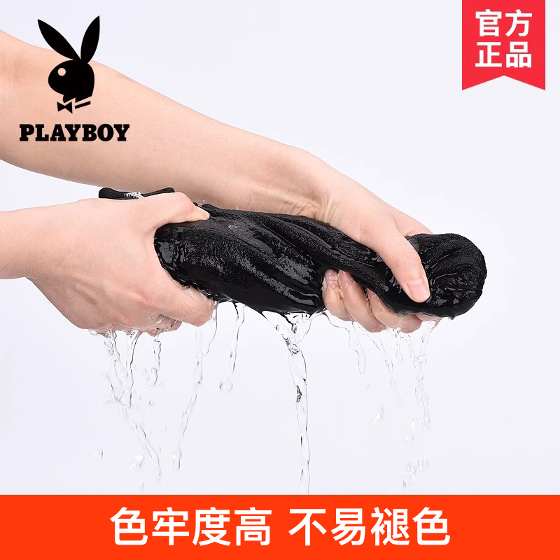 花花公子帽子男冬季2025新款男款针织帽加厚保暖冷帽大头围毛线帽 - 图2