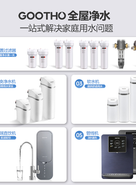 GOOTHO全屋过滤净水器中央净水机