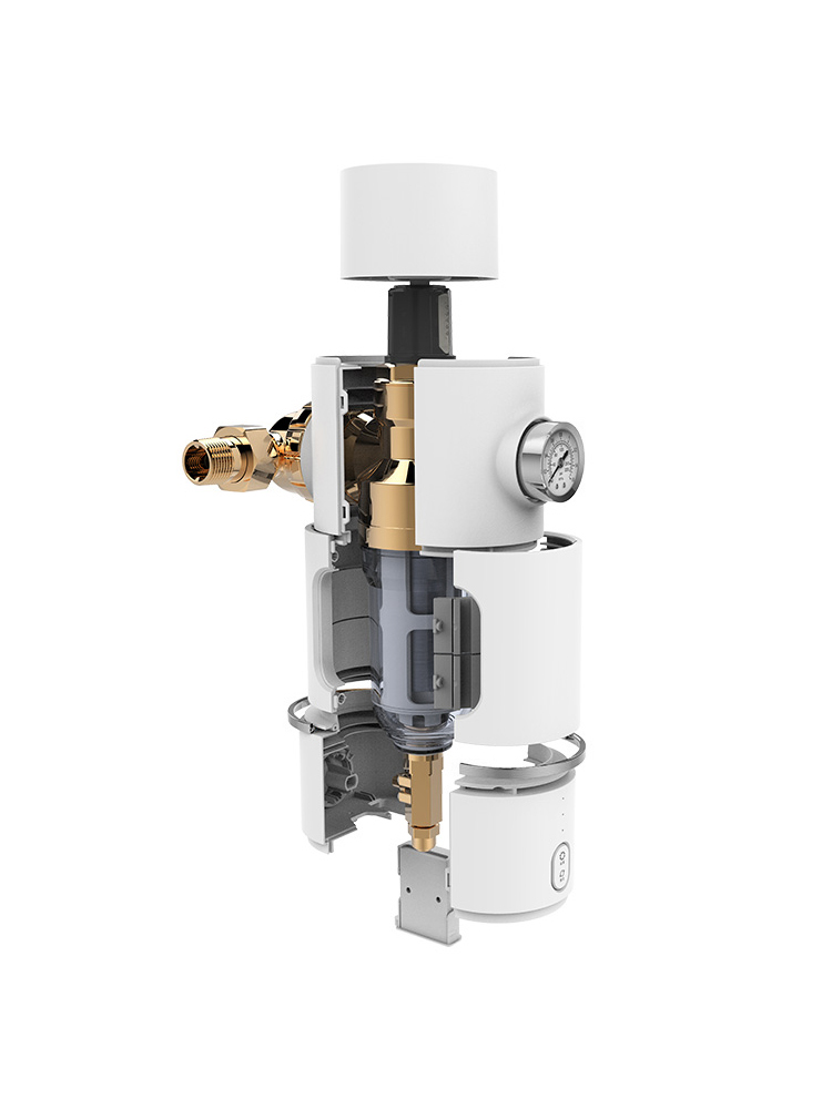 倍瑞康前置过滤器家用反冲洗全屋过滤器T4l1自来水前置过滤器家用 - 图2