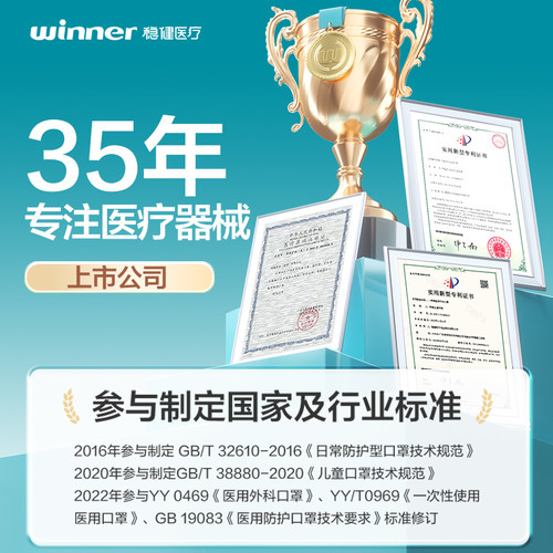 稳健kn95口罩3d立体成人儿童男女高颜值防尘防雾霾鼻炎防过敏口罩 - 图3