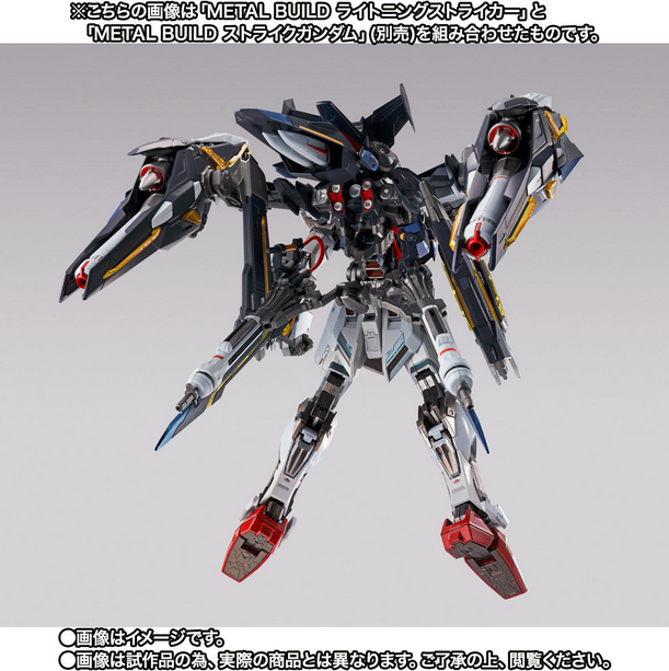 万代METAL BUILD MB 限定 强袭 异端 闪电背包 高达 雷电配件包 - 图3