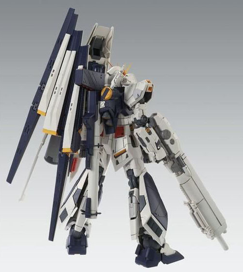 万代模型 MG 1/100 RX-93 v高达重牛 HWS扩展强化装备卡版 Ka版-图1