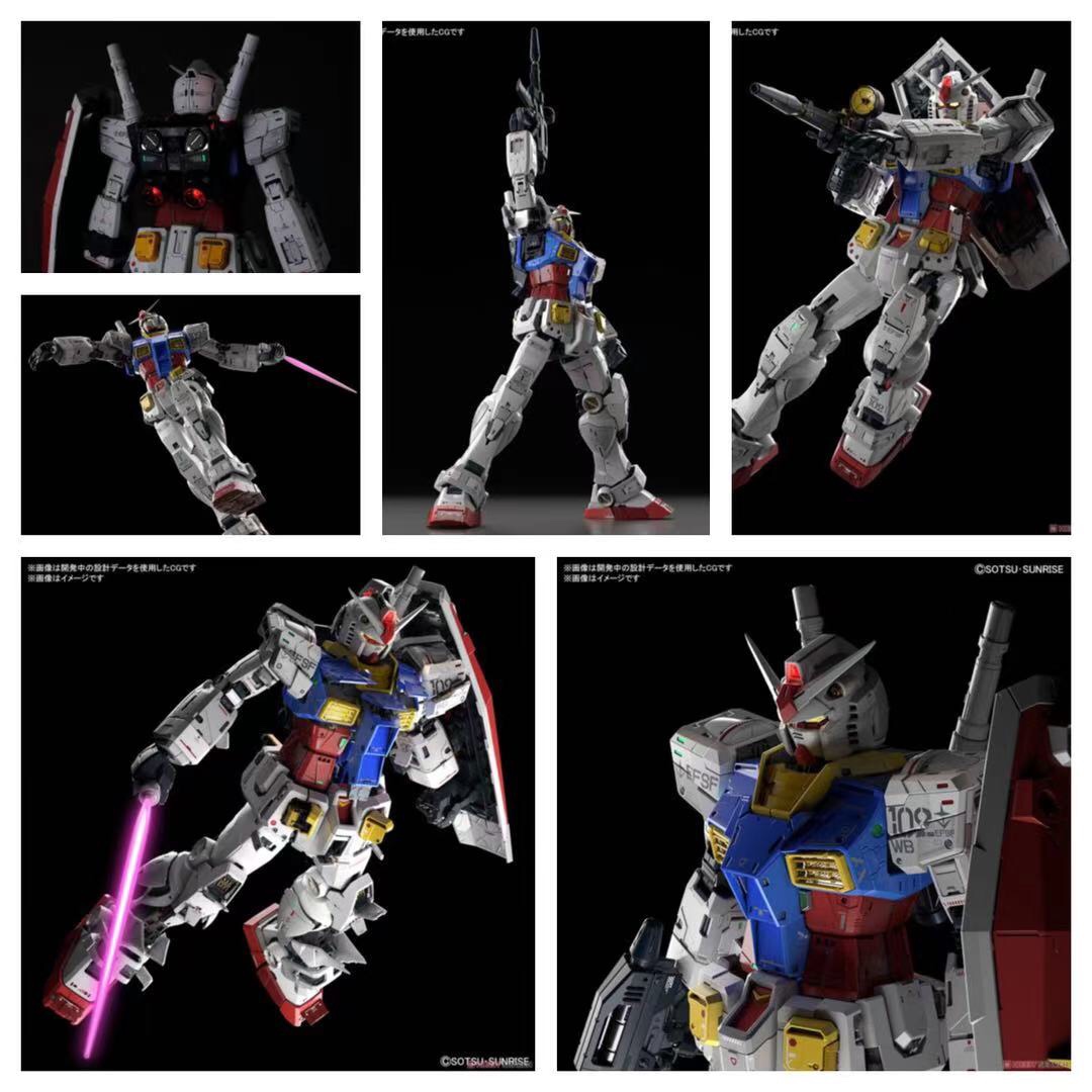 万代PG UNLEASHED PGU 1/60 RX-78-2元祖高达 2.0 40周年 - 图1