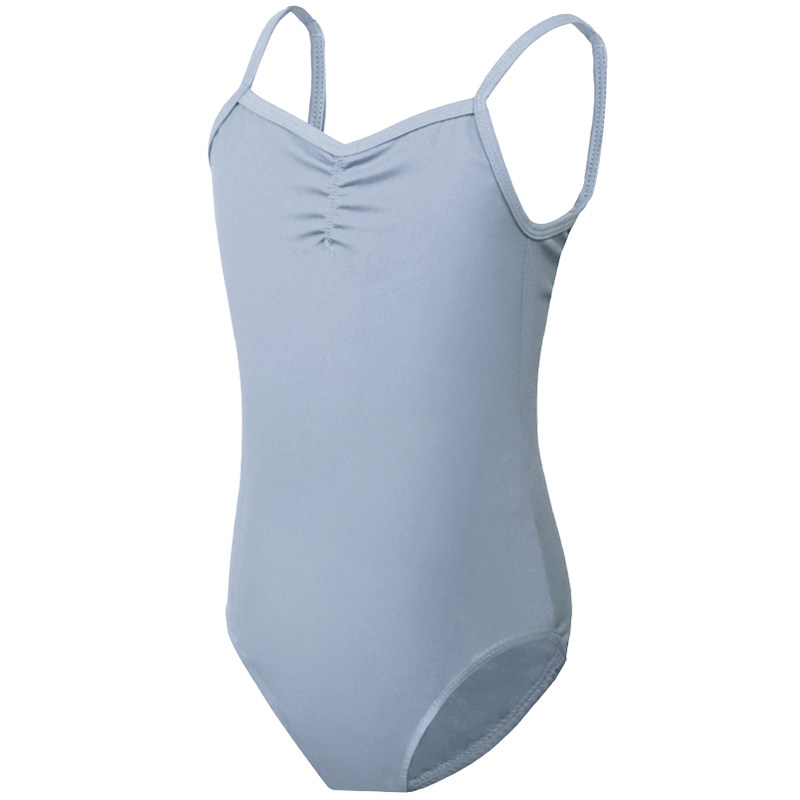 女童舞蹈服小艺考吊带形体服体操服高胯芭蕾舞练功服考级基训体服 - 图3