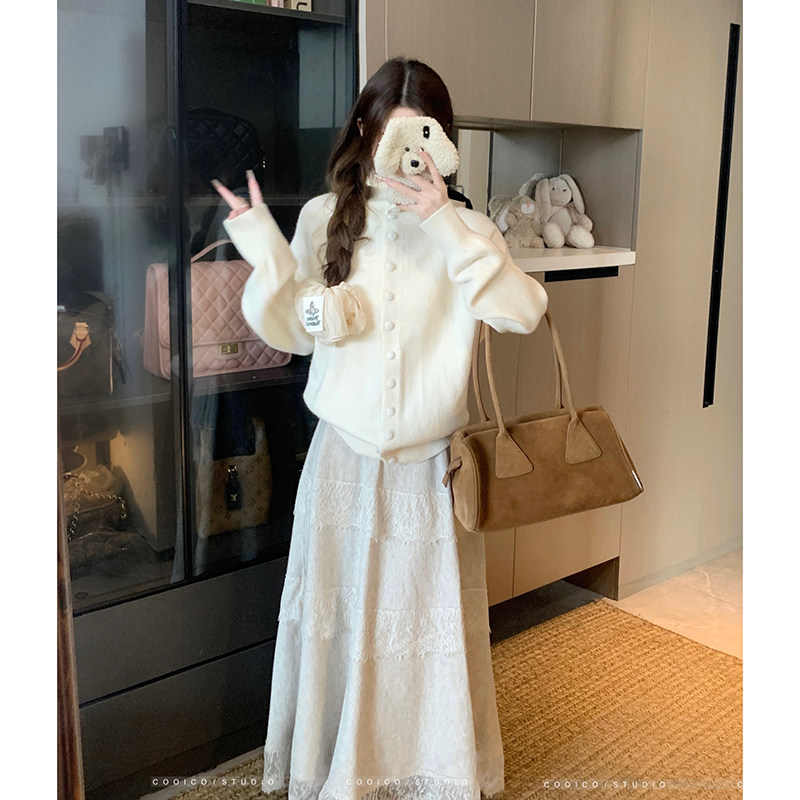 软糯高领哺乳上衣秋冬大码加厚纽扣针织开衫辣妈款外出喂奶期毛衣,淘宝优惠券,粉丝福利购,淘宝优惠卷