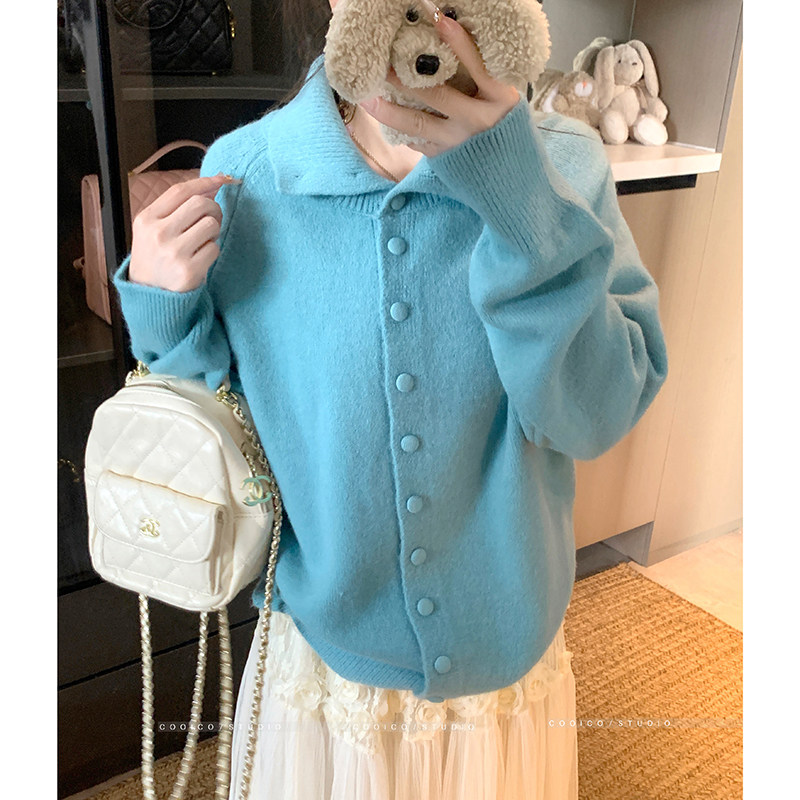 软糯高领哺乳上衣秋冬大码加厚纽扣针织开衫辣妈款外出喂奶期毛衣,淘宝优惠券,粉丝福利购,淘宝优惠卷