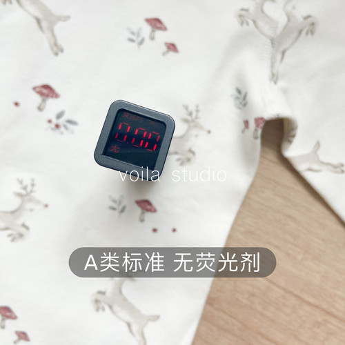 北欧婴儿无骨连体衣长袖爬服a类纯棉秋冬加厚开襟连身衣睡衣tsm - 图2