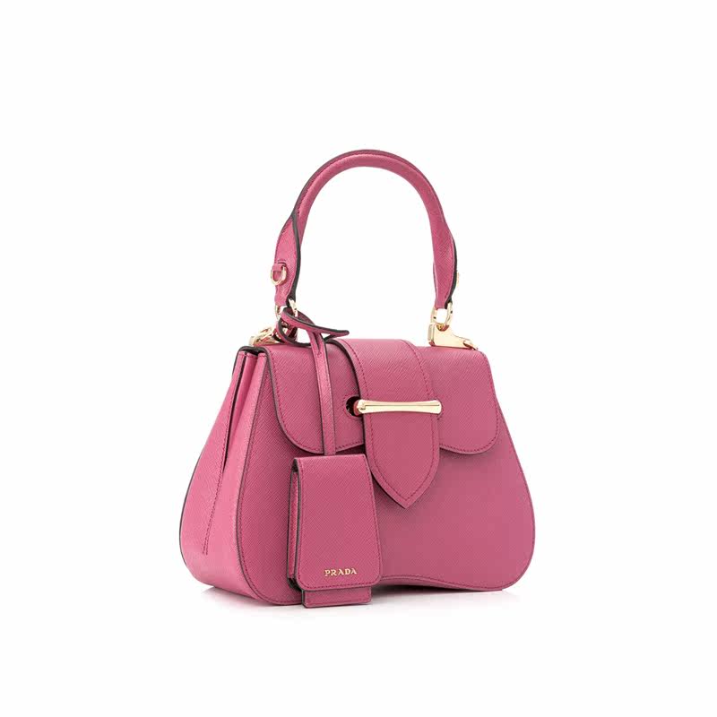 prada 2020新款sidonie牛皮手提包 reebonz海外女士包袋
