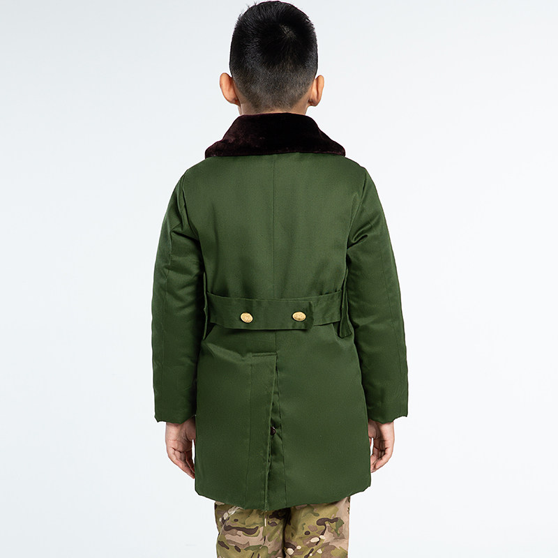 东北儿童军棉大衣防寒保暖网红宝宝棉袄冬季男女童中长款加厚外套,淘宝优惠券,粉丝福利购,淘宝优惠卷