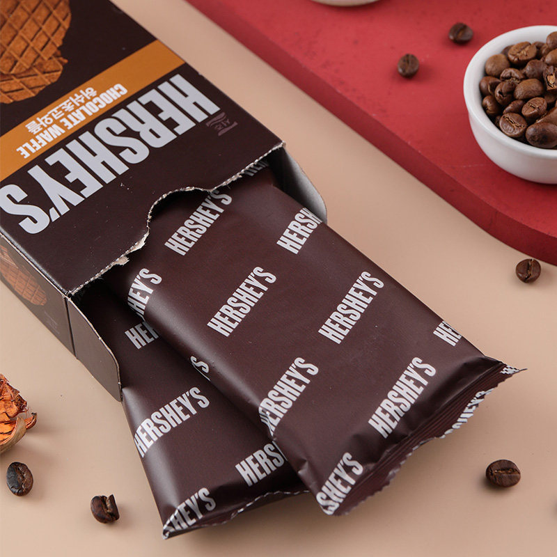 韩国进口零食HERSHEYS好时巧克力瓦夫饼干华夫薄脆威化麻薯可网红,淘宝优惠券,粉丝福利购,淘宝优惠卷