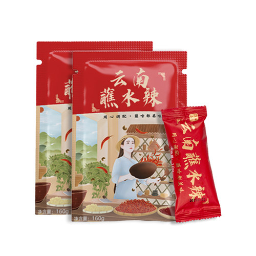 滇西小哥云南蘸水辣椒粉干碟烤肉蘸料烧烤调味料云南特产辣椒面 - 图3