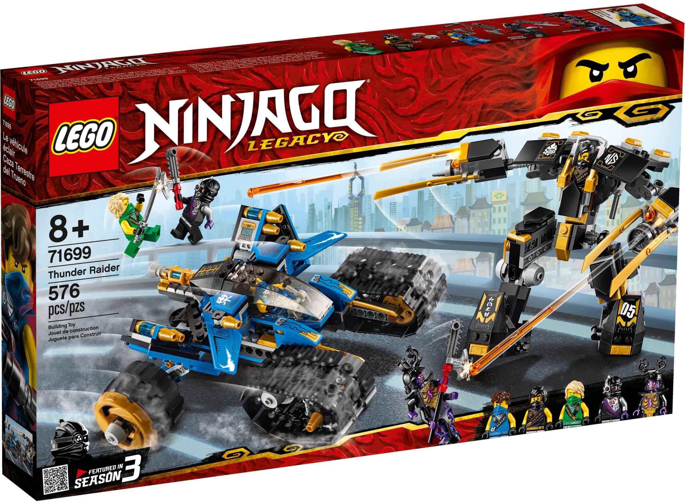LEGO 71699乐高幻影忍者系列雷霆突击战车礼物新积木2020款玩具