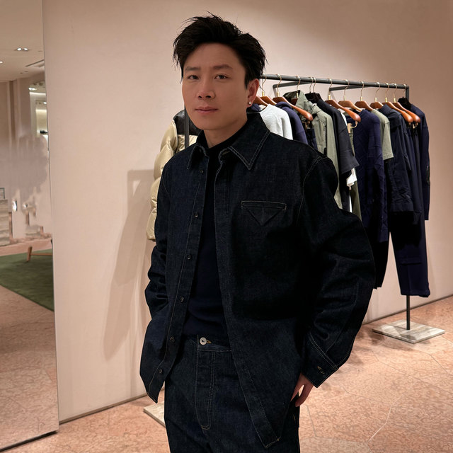 SEASONMARK American fashion denim suit