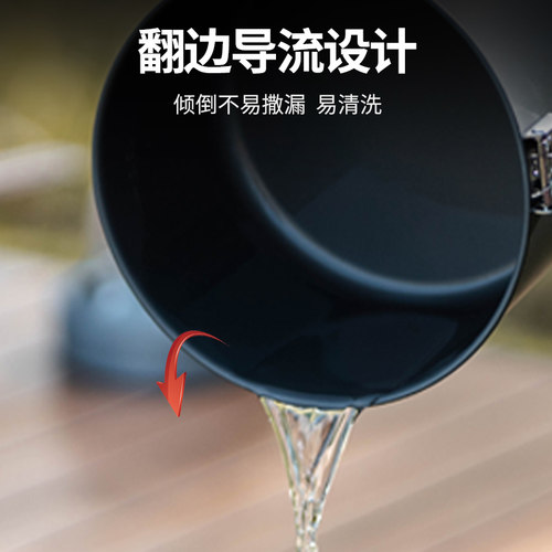 火枫单锅户外锅具露营炊具锅煮锅便携野营炊具套锅煮茶用品套装 - 图0