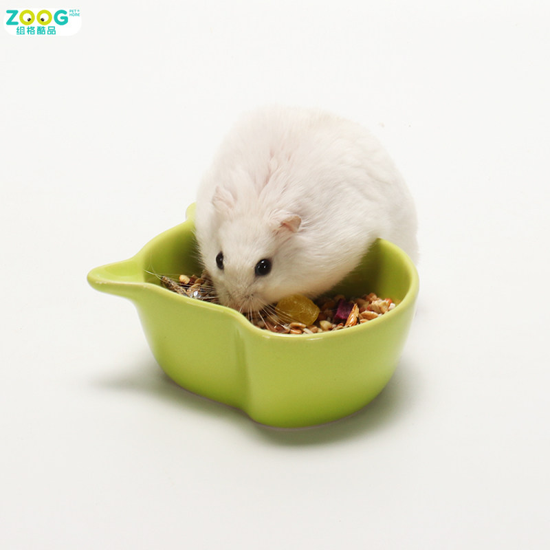仓鼠用品陶瓷防翻喂食器刺猬食盒蜜袋鼯金丝熊食盘吃饭碗仓鼠食盆,淘宝优惠券,粉丝福利购,淘宝优惠卷