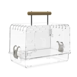 Хомять с прозрачной клеткой Акриловой анти -бийт -карликовой гнездо Golden Kalie Totoro Special Cage Portable Product