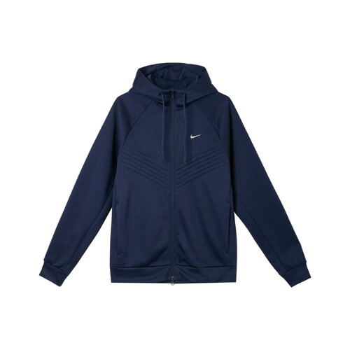 Nike Therma-FIT图案户外休闲运动连帽拉链夹克男款FZ1108-451 - 图0