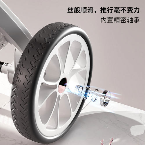 bello宠物手推车轻便可折叠车包分离小中型犬狗狗猫咪外出推车 - 图1