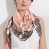 Hangzhou silk gift satin square scarf gift box
