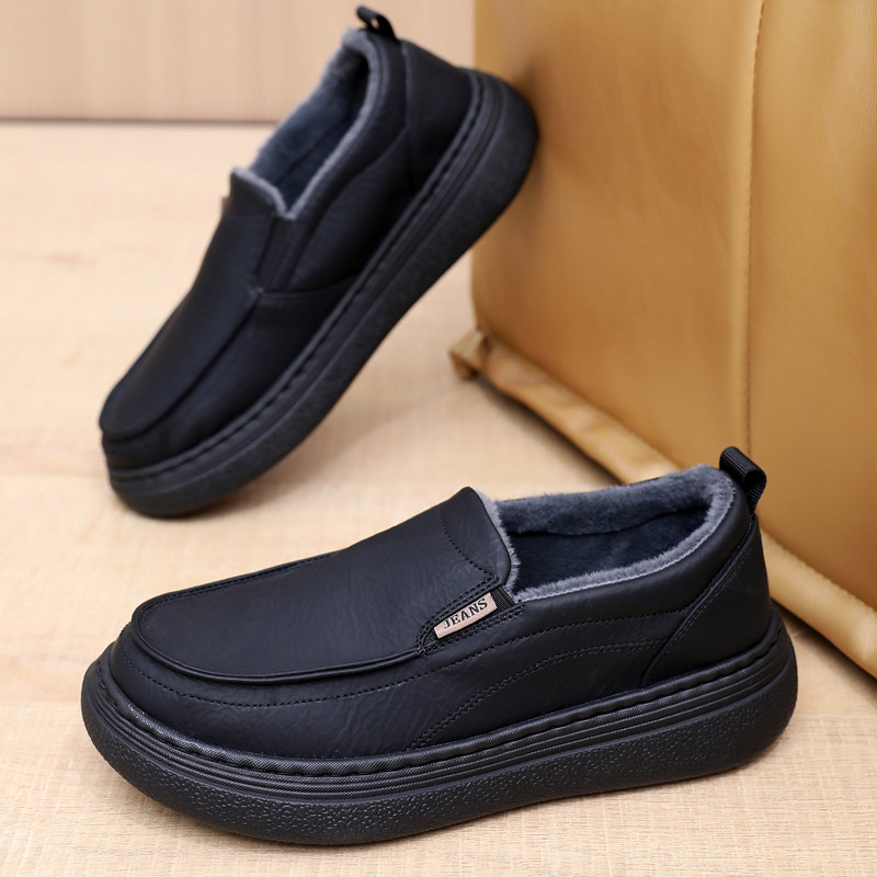 冬季加厚保暖二棉运动爸爸棉鞋老北京布鞋男士防滑软底中老年棉靴,淘宝优惠券,粉丝福利购,淘宝优惠卷