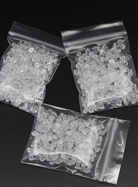 耳钉塞-防掉硅胶堵头耳帽耳钉后塞胶塞透明耳环塞扣松紧耳堵盒装