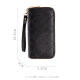 Women's Wallet Long Double Zipper Mobile Phone Bag Student Wallet Large Capacity Clutch Bag Soft Coin Purse