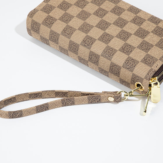 Wallet mobile phone bag European and American PU leather for women