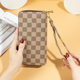 Wallet mobile phone bag European and American PU leather for women