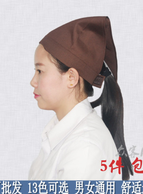 ac16饭店日式风简洁服务厨师帽子