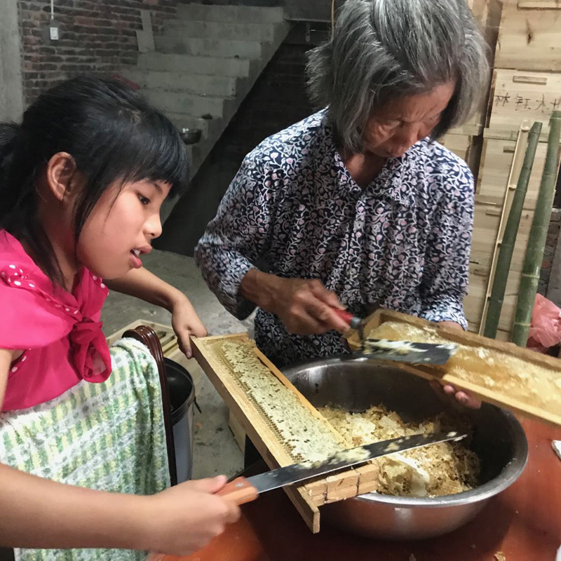 百里山野生土蜂蜜 纯正天然农家自产深山百香果百花蜜峰蜜1斤孕妇