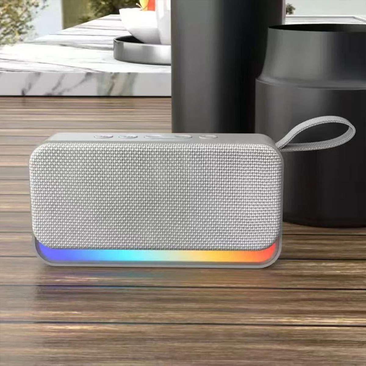 蓝牙音箱便携式布艺小音响户外低音炮创意礼品定制LOGO,淘宝优惠券,粉丝福利购,淘宝优惠卷