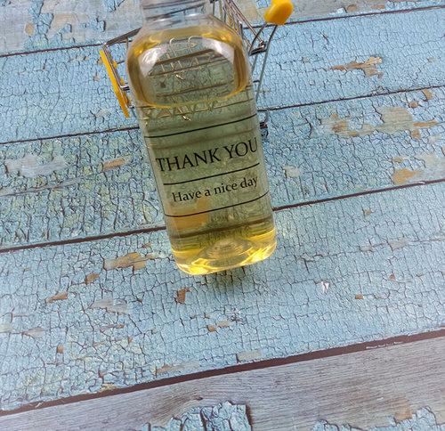 透明月饼感谢thank you礼盒外包装不干胶封口贴防水PVC材质 - 图1