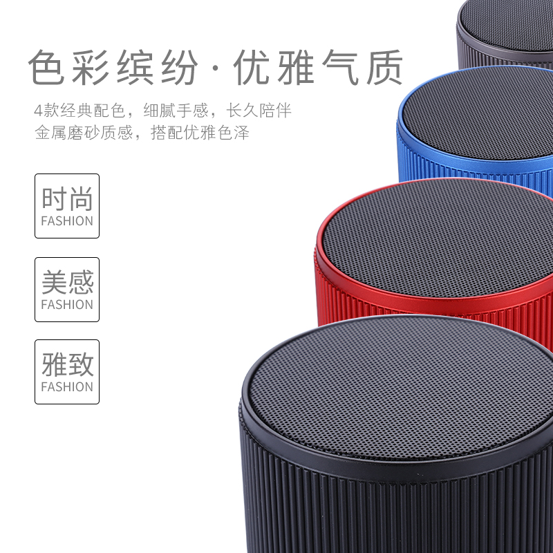 奥利弗旗舰店奥利弗无线蓝牙音箱迷你小钢炮便携式户外小音响家用超重低音炮2