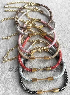 穿小孔径珠子手绳百搭