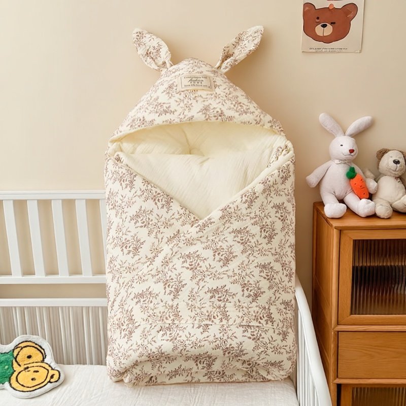 婴儿抱被初生儿产房包单宝宝包巾秋冬保暖襁褓巾新生儿冬夹棉包被,淘宝优惠券,粉丝福利购,淘宝优惠卷